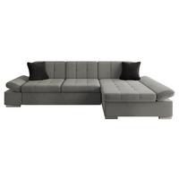 ECKSOFA Malwi, Seite: Rechts - Silbereichenfarben, Holz/Textil (278/161cm) - MIRJAN24