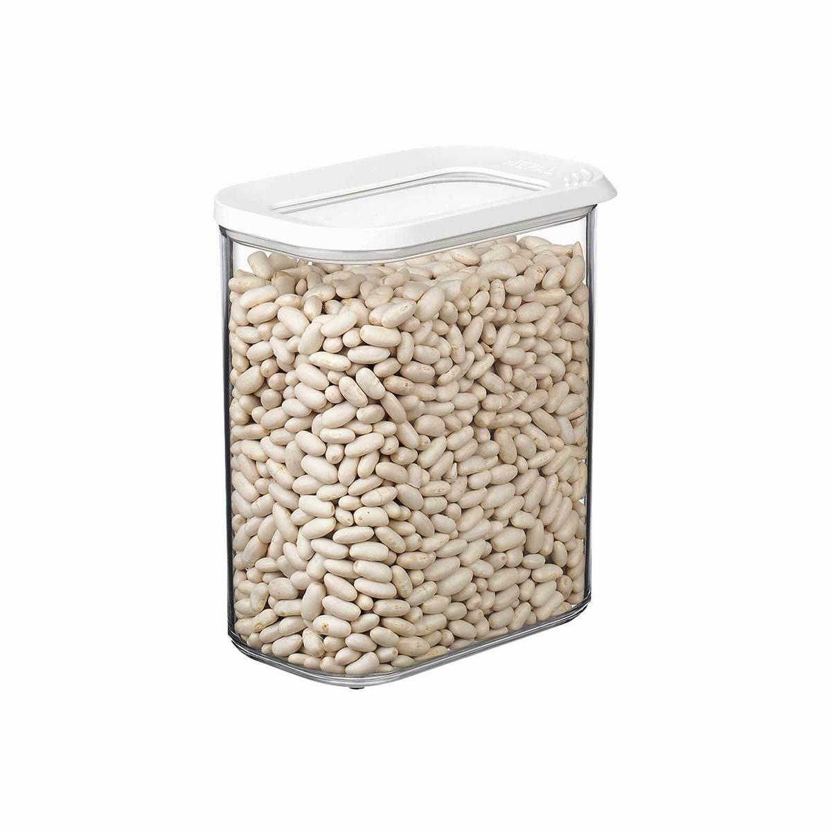 VORRATSDOSE Modula weiß 1500 ml - Weiß, Kunststoff (9/16.8/14.4cm) - Mepal
