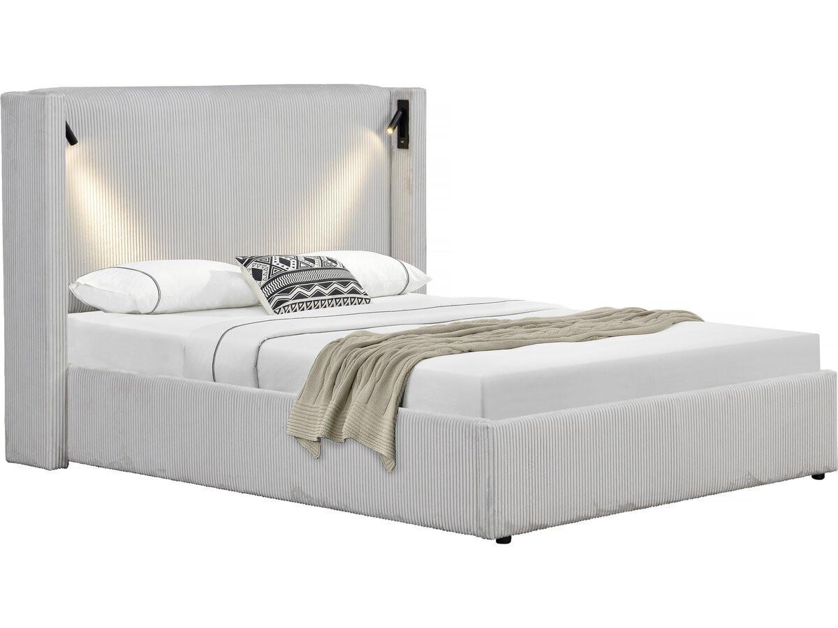BETT cortina beige - Beige, Textil (200/160cm) - Habitat Garten