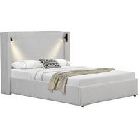 BETT cortina beige - Beige, Textil (200/160cm) - Habitat Garten
