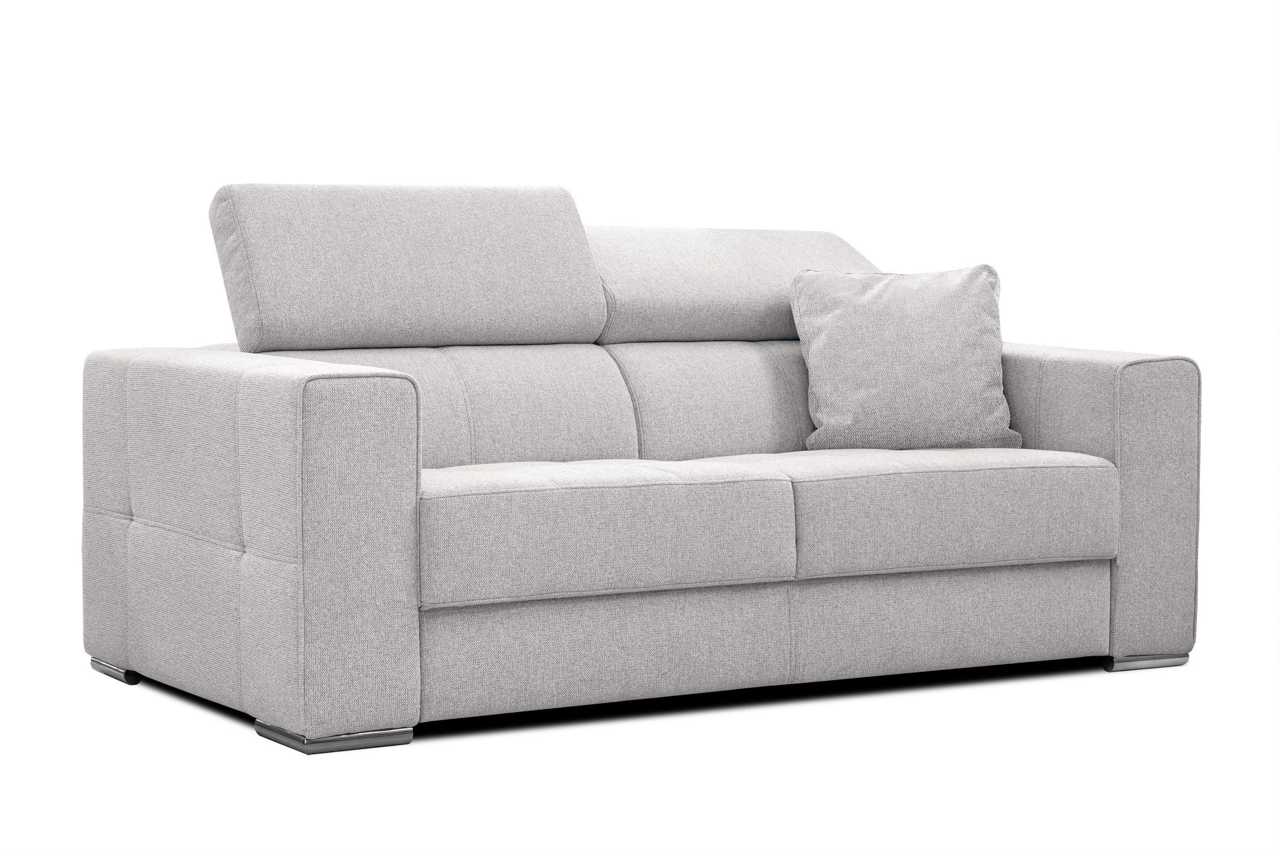 SOFA QUARTZ 3-Sitzer, creme - Creme, Holzwerkstoff/Textil (202/80/102cm) - Wozimo