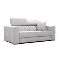 SOFA QUARTZ 3-Sitzer, creme - Creme, Holzwerkstoff/Textil (202/80/102cm) - Wozimo