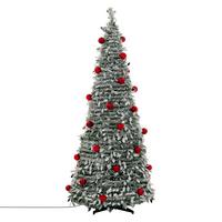 WEIHNACHTSBAUM künstlich Pop Up 180 cm faltbar Weihnachtsdeko inkl. LED Lichterkette - Multicolor, Kunststoff (70/180cm) - ECD-Germany