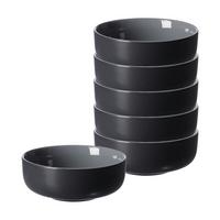 MÜSLISCHALEN Jasper Schwarz ø 14.0 cm 6er Set - Schwarz, Keramik (14cm) - Ritzenhoff Breker