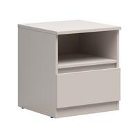 NACHTTISCH Edwin Kaschmir - Beige, Holzwerkstoff (45/50.5/45cm) - Petits-meubles