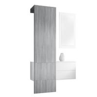 GARDEROBE Carlton Paneel in Avola-Anthrazit - Anthrazit, Holzwerkstoff (105/193/35cm) - Vladon