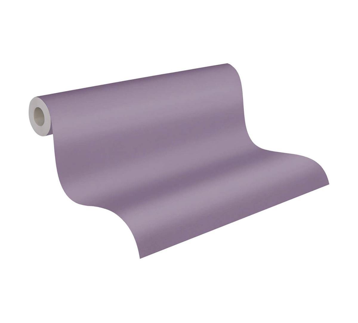 VLIESTAPETE Lila 53/1005 cm - Lila, Textil (53/1cm) - KUNSTLOFT