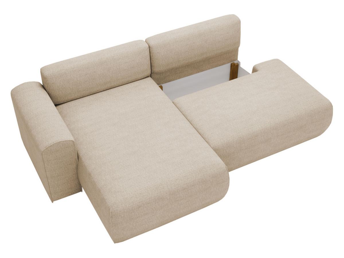 ECKSOFA Mila - Hellgrau/Schwarz, Holzwerkstoff/Kunststoff (164/264cm) - MIRJAN24