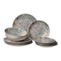 TELLER-SET Luigi bunt 12-tlg. - Multicolor, Keramik (22/27/27cm) - Ritzenhoff Breker