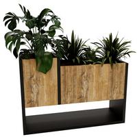 BLUMENKASTEN - Kiefer Milford, Holzwerkstoff (22.6/45/64.5cm) - RAUMHIRSCH FURNITURE