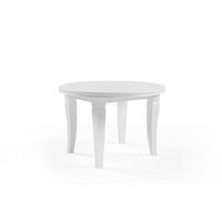 ESSTISCH TINO Ausziehbar 110 - 260 / 110 x 77 cm - Weiß, Holz (110/110/77cm) - MASSENO