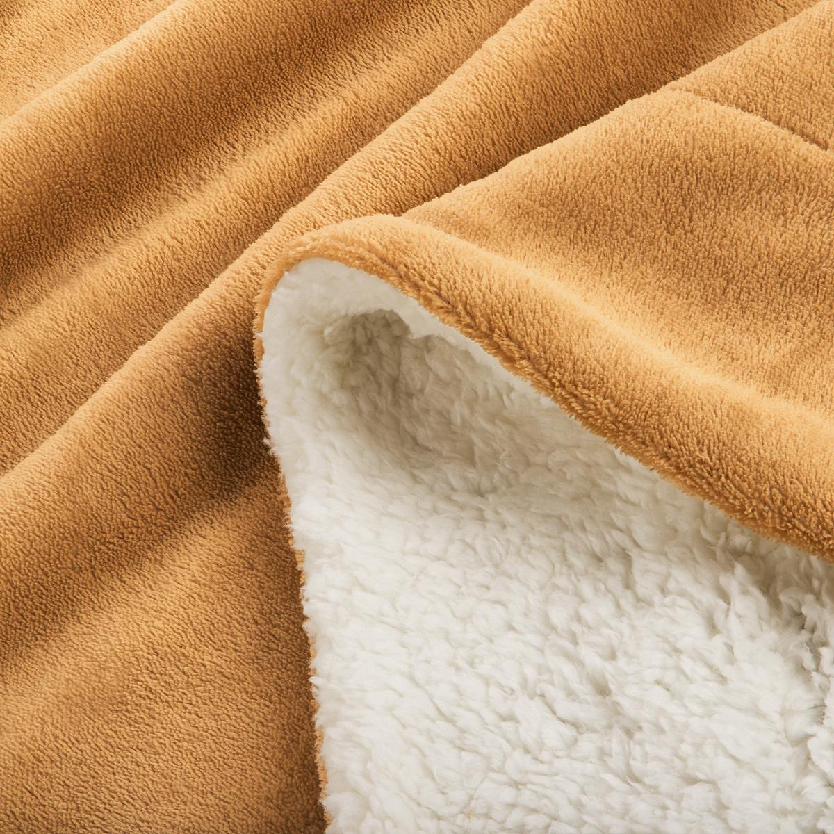 DECKE Alina 150/200 cm Beige/Weiß - Beige, Textil (150/200cm) - Beautissu 