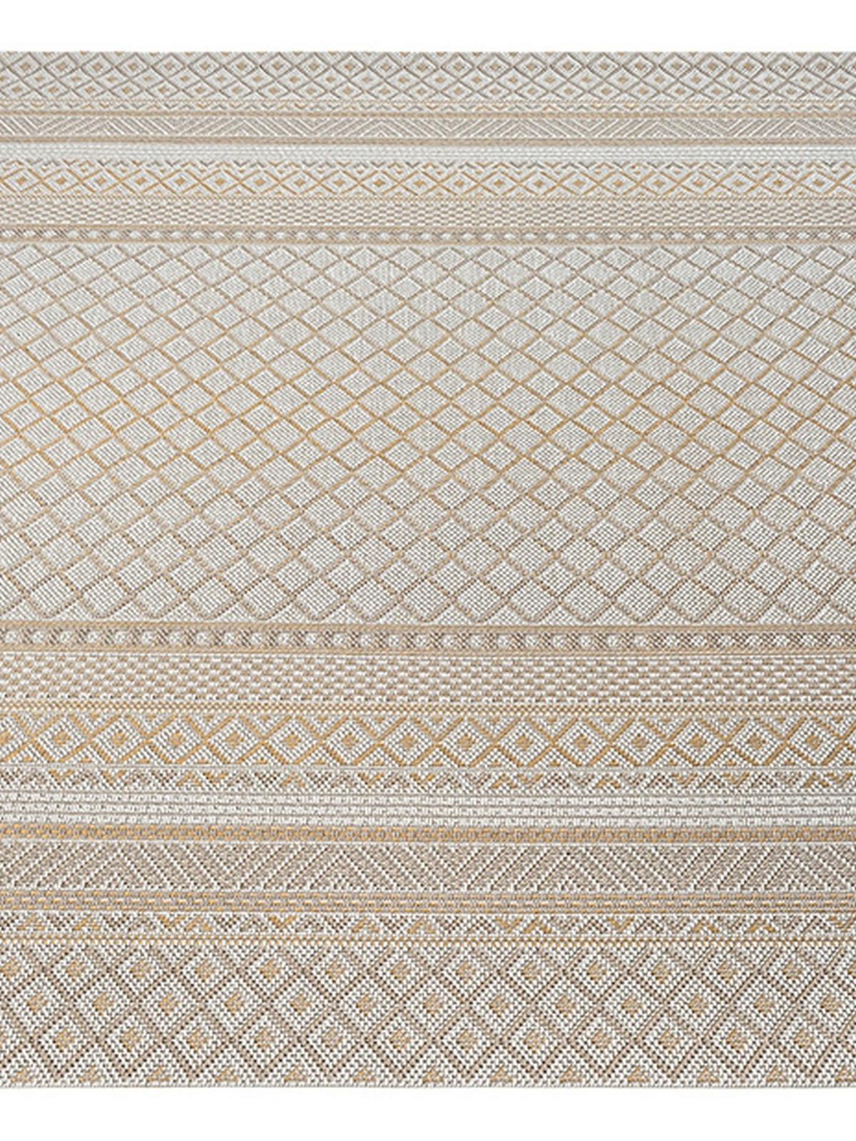 FLACHWEBTEPPICH Berber ESERA Polypropylen Beige 120 x 160 cm - Beige, Textil (120/160cm) - KADIMA DESIGN