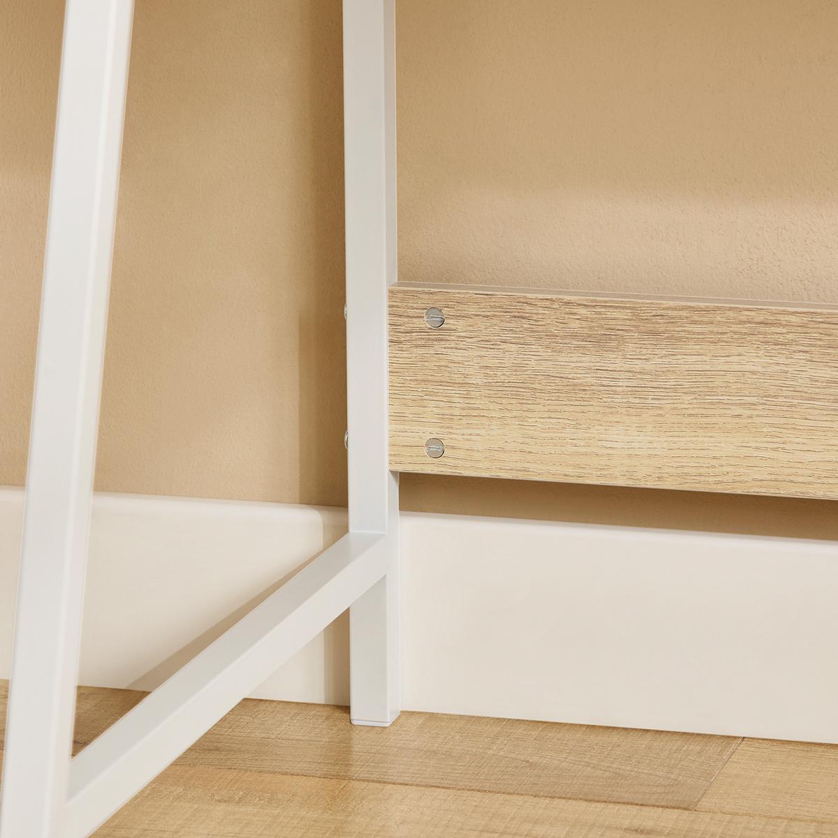 SCHREIBTISCH NATUR - Naturfarben, Holzwerkstoff (50/81/100cm) - SoBuy