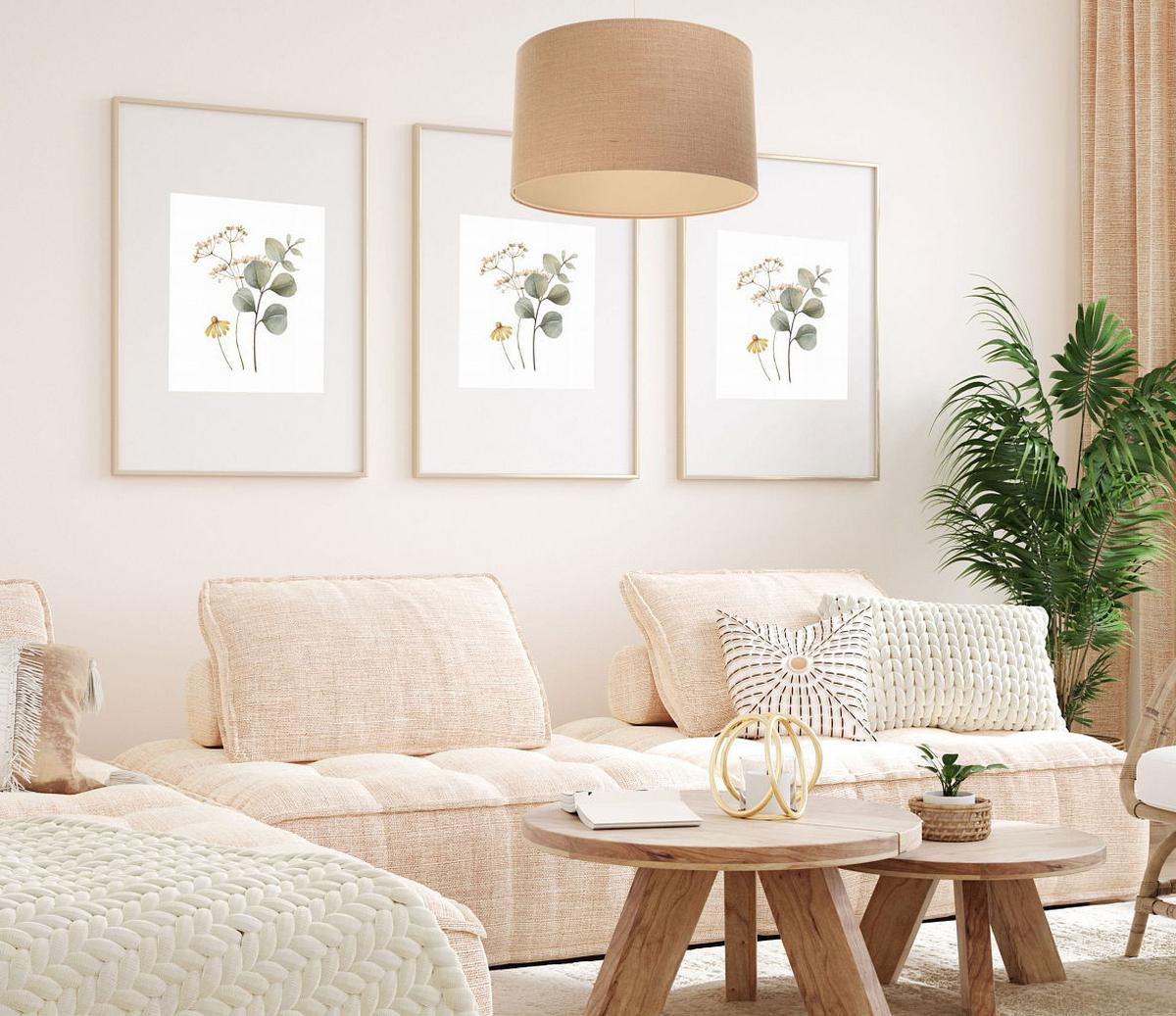 HÄNGELEUCHTE Beige 50/30 cm - Beige, Kunststoff (50/0.6/30cm) - ONZENO