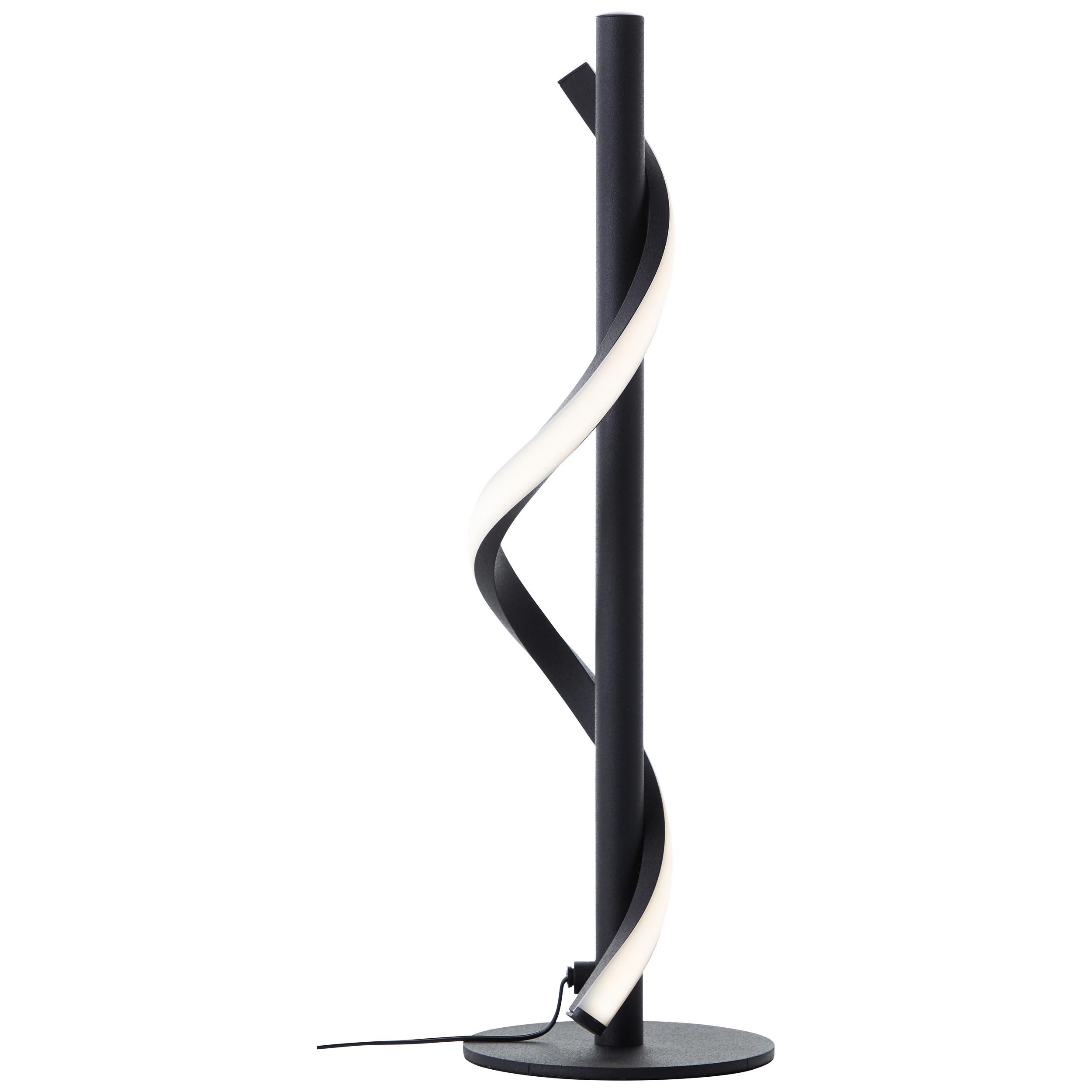 TISCHLEUCHTE Eunice G99269/76 - Schwarz, Holz (12/12/40cm) - Brilliant