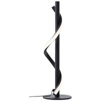 TISCHLEUCHTE Eunice G99269/76 - Schwarz, Holz (12/12/40cm) - Brilliant