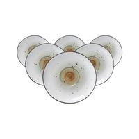 KAFFEEUNTERTASSEN Cosmo grau ø 14 cm 6er Set - Grau, Keramik (14cm) - Ritzenhoff Breker