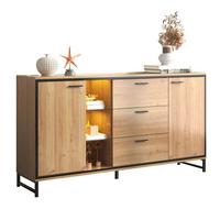 SIDEBOARD in Holzoptik 160/40/85 cm - Hellbraun, Holzwerkstoff (40/85/160cm) - Urban Meuble