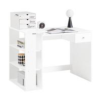 SCHREIBTISCH Weiß - Weiß, Holzwerkstoff (60/101/76cm) - SoBuy