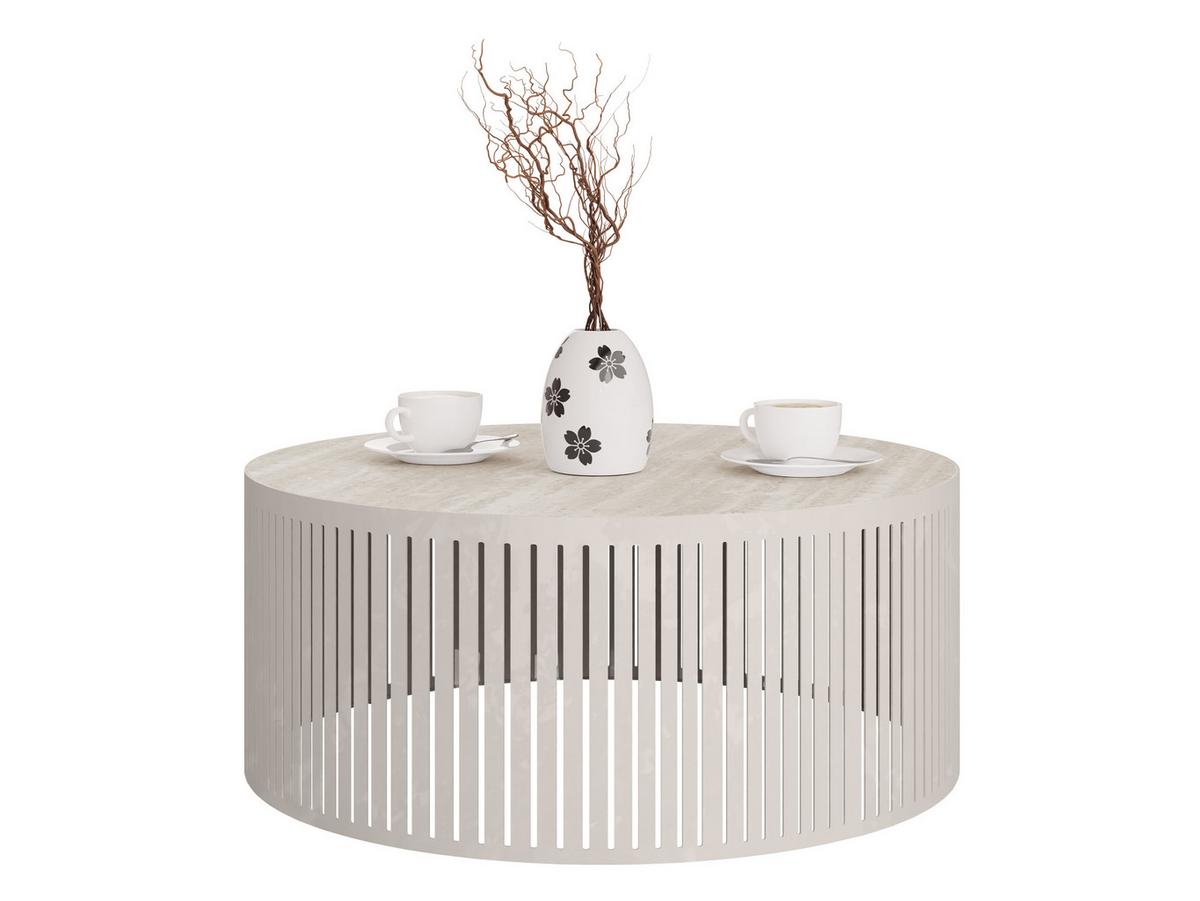 COUCHTISCH Velede Mini - Taupe/Kaschmir, Holzwerkstoff/Metall (59/59/30cm) - MIRJAN24
