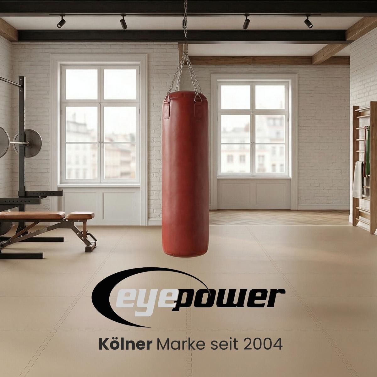 BODENSCHUTZMATTE 63x63x2 cm, Beige Braun, 4er Set - Braun, Kunststoff (63/63cm) - eyepower