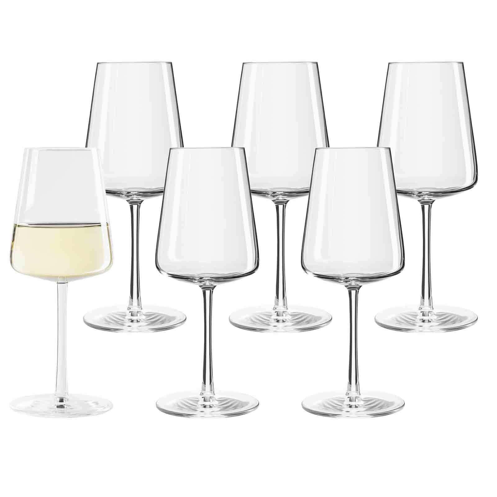 WEISSWEINGLÄSER Power transparent 400 ml 6er Set - Transparent, Glas (0.4L) - Stölzle Lausitz