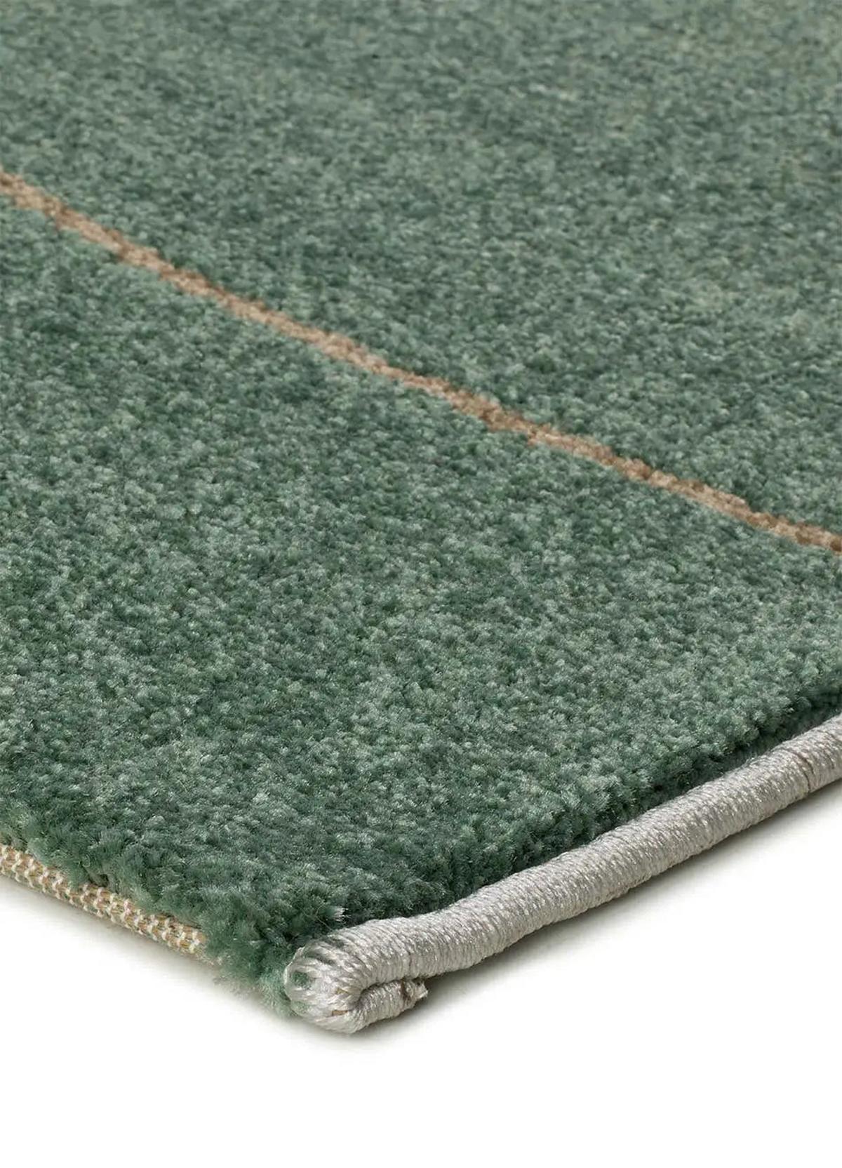 KURZFLORTEPPICH Grün / Beige Edesa 200/290 cm - Beige/Grün, Textil (200/290cm) - Atticgo