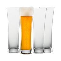 WEIZENBIERGLÄSER Beer Basic transparent 300 ml 4er Set - Transparent, Glas (0.3L) - Schott Zwiesel