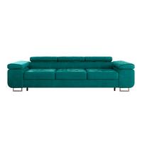 SCHLAFSOFA Wilson 3 Sitzplätze Tannengrün - Grün, Holzwerkstoff (275/69/100cm) - Petits-meubles