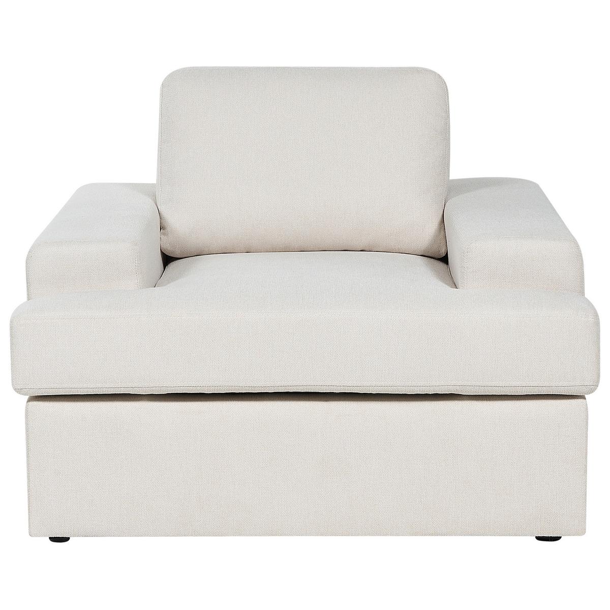 SESSEL 2er-Set hellbeige Alla - Beige, Textil (108/85/103cm) - Beliani
