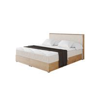 BOXBETT LOLLI9 - 120x200 - H4 Creme - Creme, Holzwerkstoff (120/200cm) - ALTDECOR