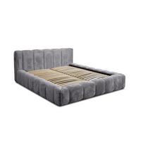 POLSTERBETT Hailey In Tender Way - Grau, Holzwerkstoff/Textil (180/200cm) - Fun Möbel
