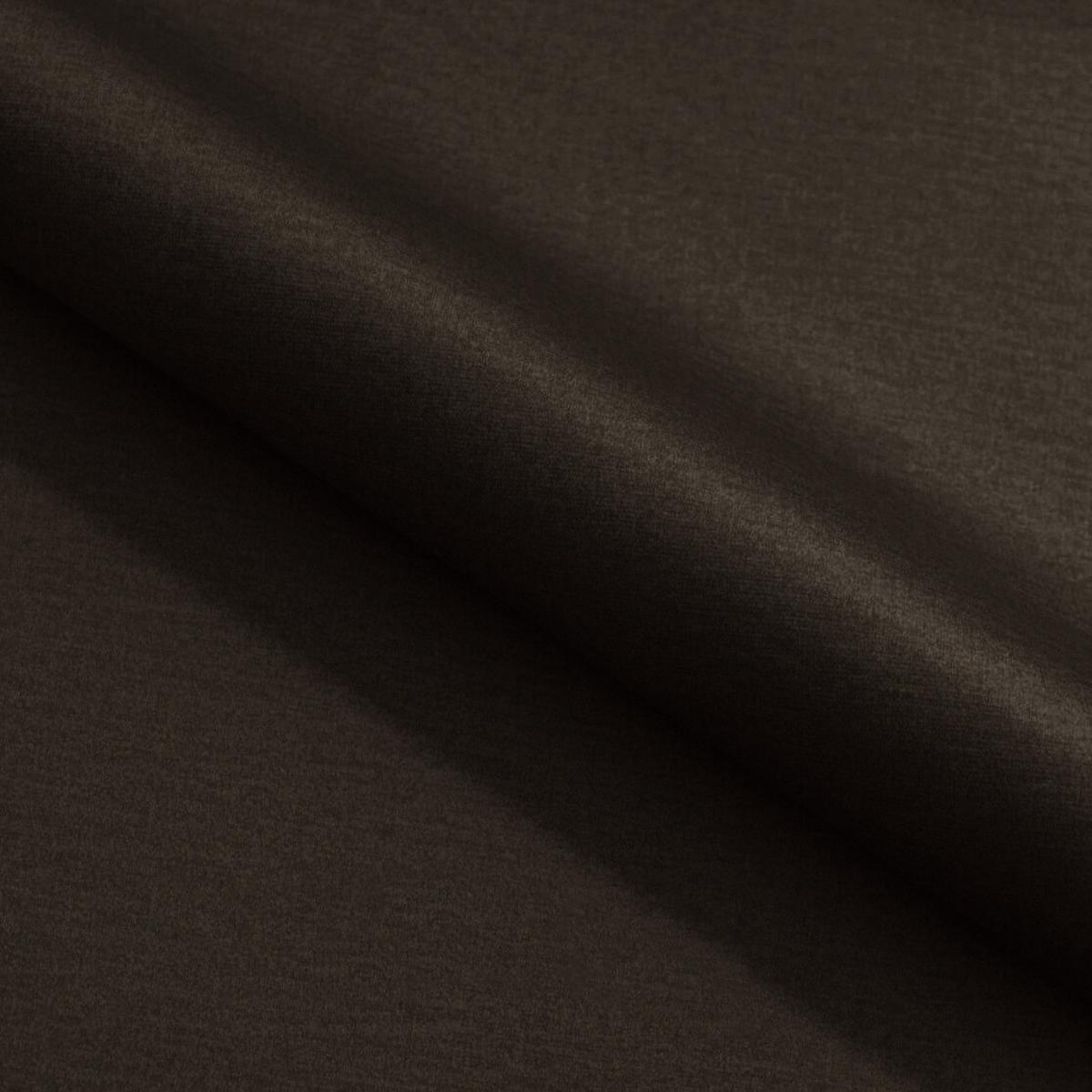 ECKSOFA GALVIS Braun Velours-Stoff mit Schlaffunktion - Braun, Holz (256/156cm) - MASSENO