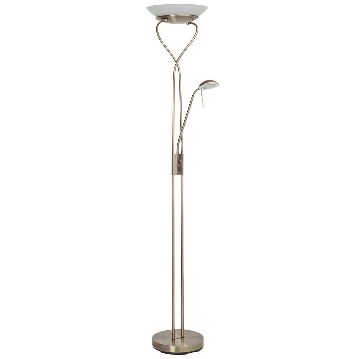 DECKENFLUTER Ollie G93036/31 - Chromfarben, Metall (62/32/180cm) - Brilliant