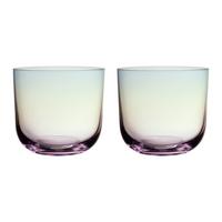 WASSERGLÄSER Like Glass Pearl 280 ml 2er Set - Multicolor, Glas (0.28L) - like.Villeroy & Boch