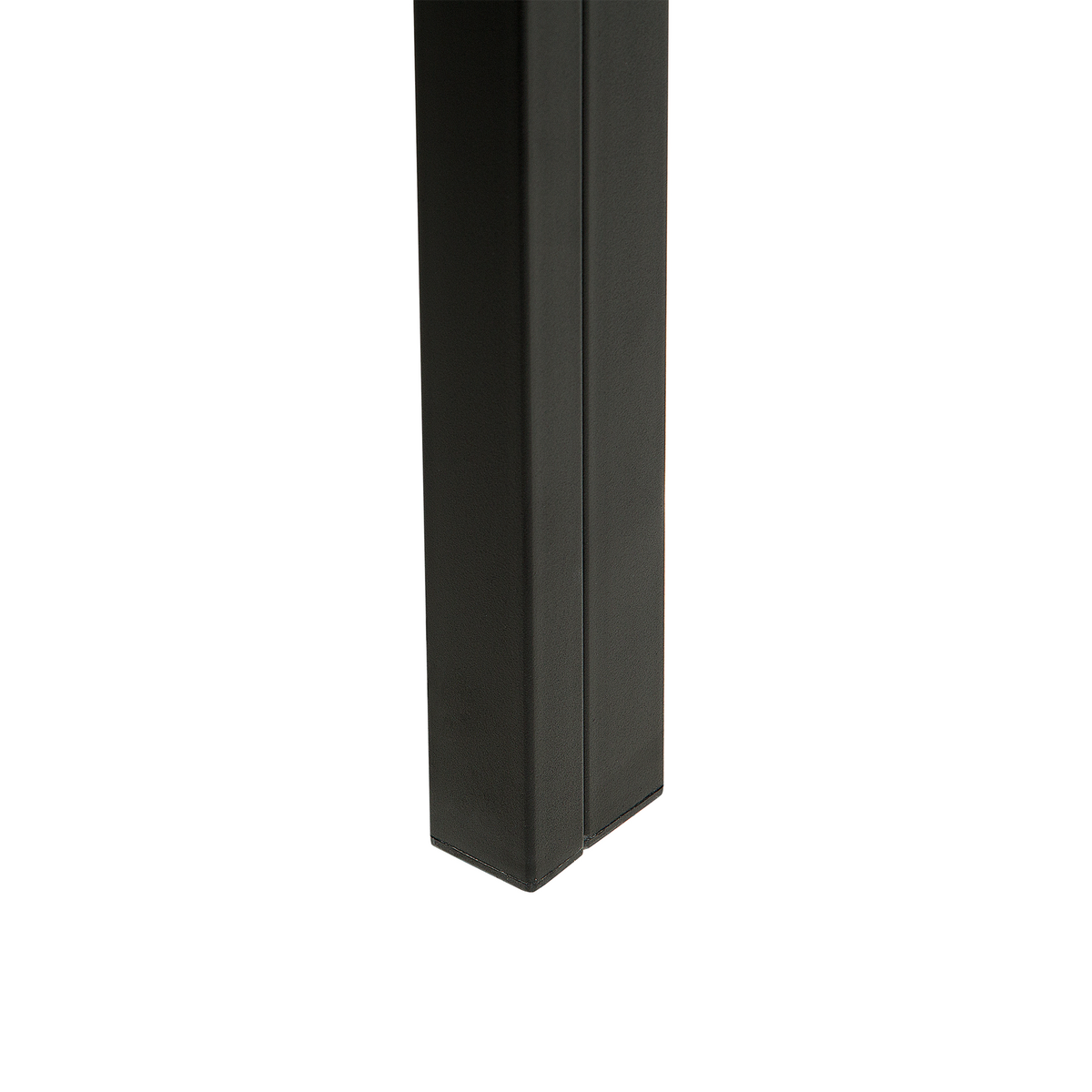 ESSZIMMERTISCH 150/90/75 cm Schwarz, Dunkelbraun Rechteckig Laredo - Schwarz, Holzwerkstoff (150/90/75cm) - Beliani