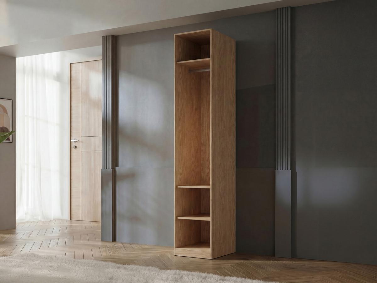 GARDEROBE-SET Soreno I - Beige, Holzwerkstoff/Kunststoff (103/237/60cm) - MIRJAN24