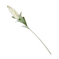 DEKOZWEIG Rittersporn creme, langstielig 80 cm - Creme, Kunststoff (82cm) - Homescapes