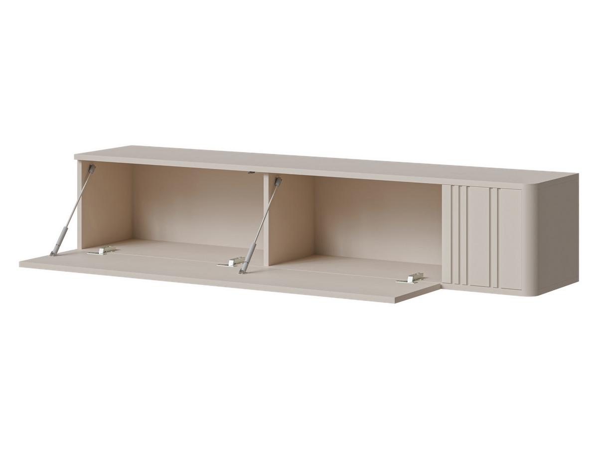 TV-LOWBOARD Philippe 150 - Nussbaumfarben/Schwarz, Holzwerkstoff (150/30/31cm) - MIRJAN24