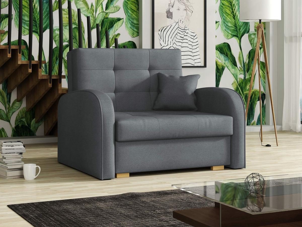 SCHLAFSOFA Viva Gold I - Braun/Grau, Holz/Textil (103/85/98cm) - MIRJAN24
