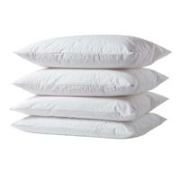 KISSENSCHONER wasserdicht 48/74 cm, 4er-Set mit Reißverschluss - Weiß, Textil (48/74cm) - Homescapes
