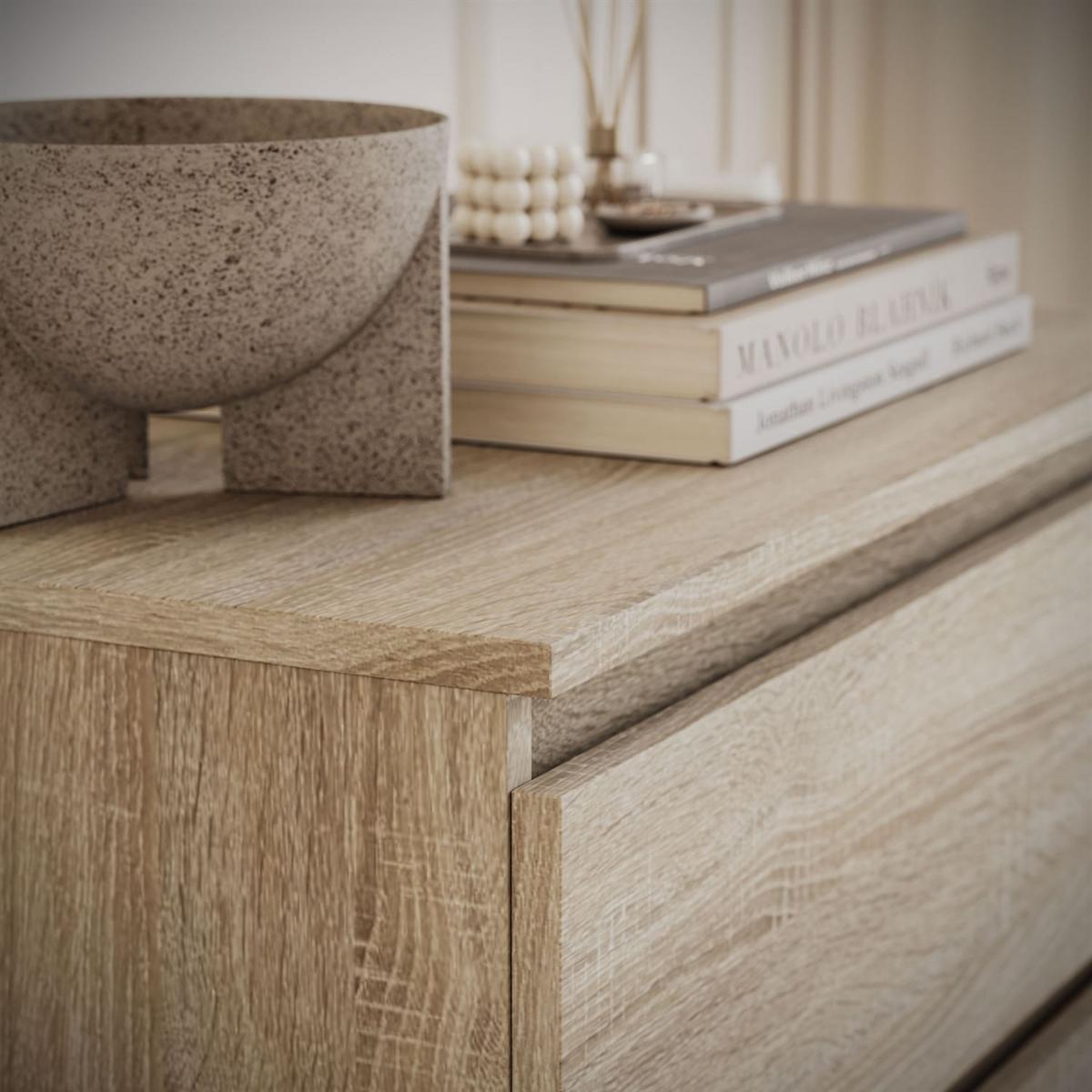 HIGHBOARD HANA M3 Sonoma Eiche - Sonoma Eiche, Holzwerkstoff (70/75/40cm) - Lookway