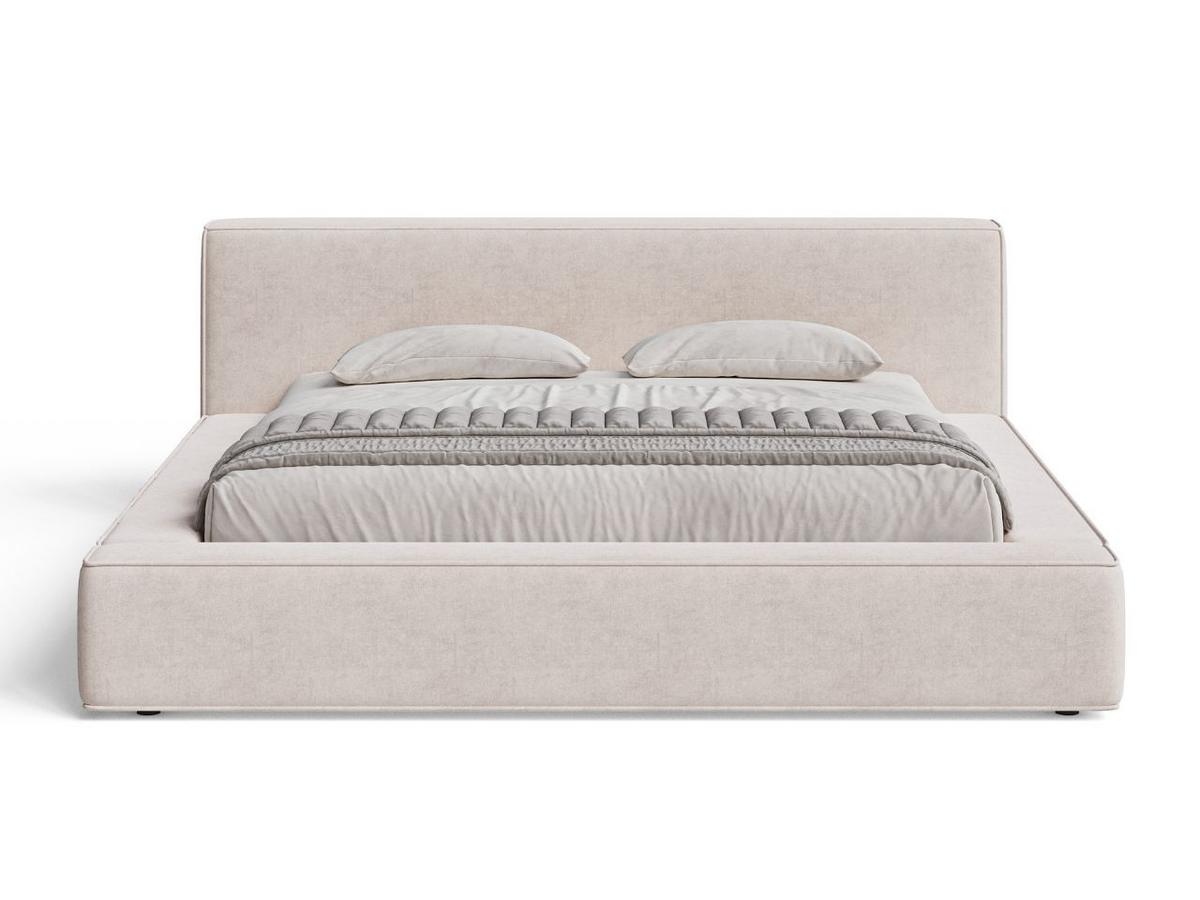 POLSTERBETT Mali 140x200 Beige - Beige, Textil (140/200cm) - Graingold