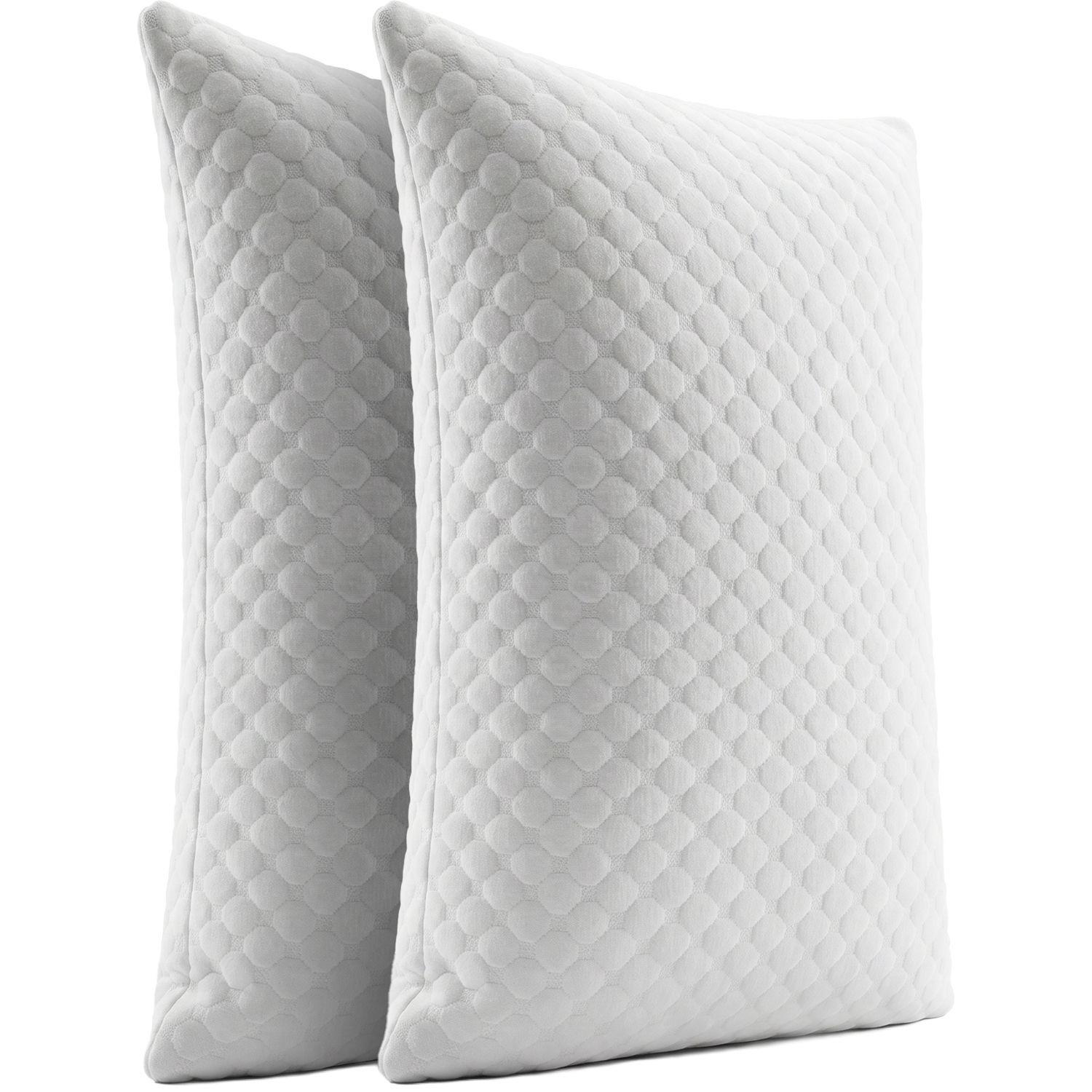 KOPFKISSEN 60x40 cm (2er-Set) - Weiß, Textil (40/60cm) - Juskys