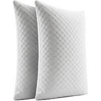 KOPFKISSEN 60x40 cm (2er-Set) - Weiß, Textil (40/60cm) - Juskys