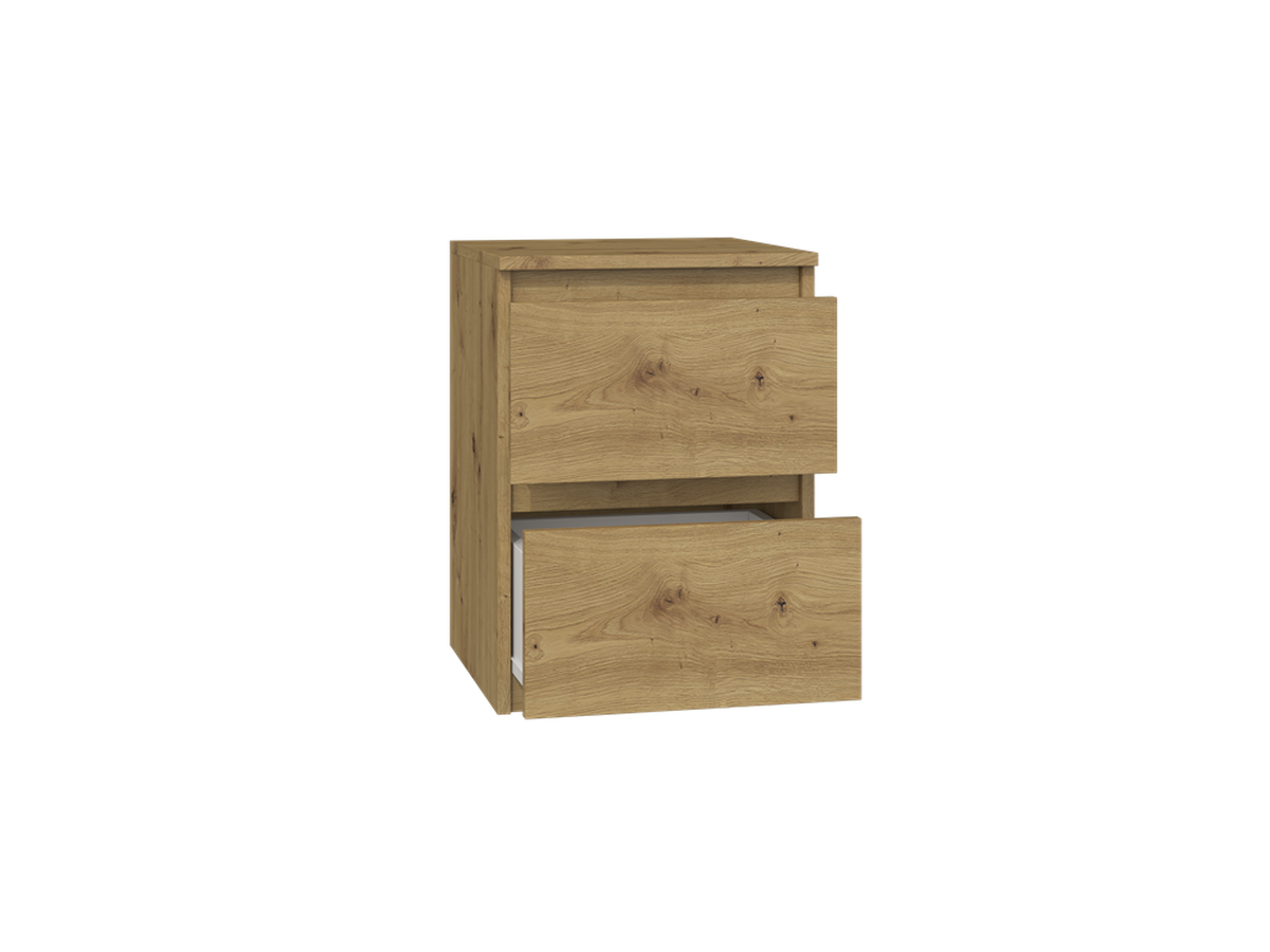 NACHTTISCH Artisan 30/40/30 - Eiche Artisan, Holzwerkstoff (30/40/30cm) - RAUMHIRSCH FURNITURE