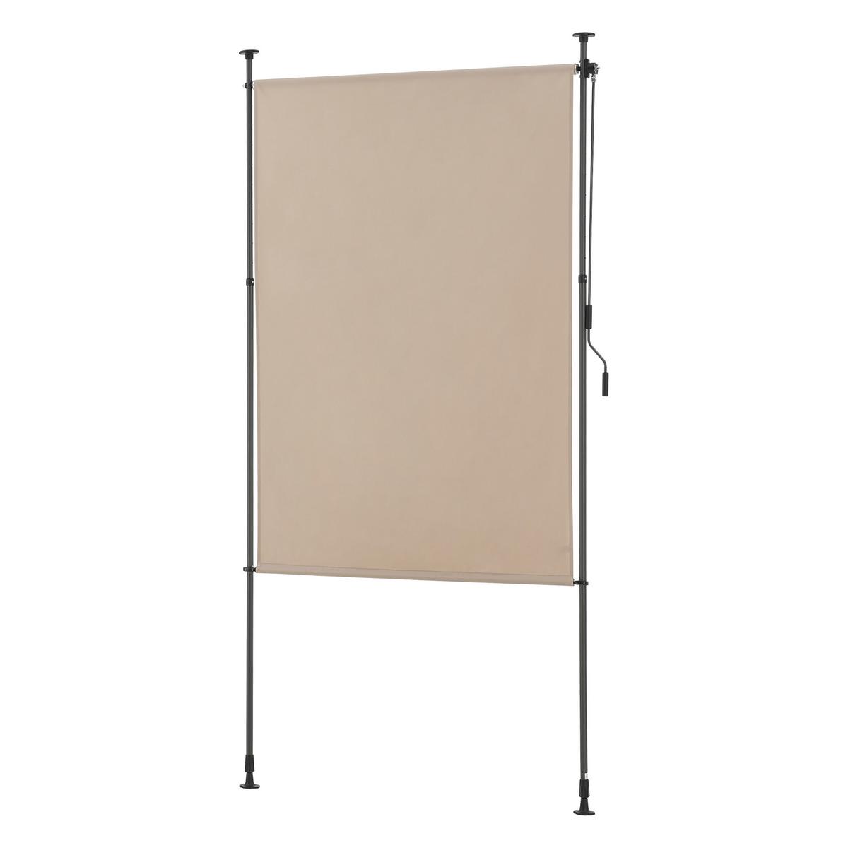 KLEMMMARKISE Cimarra - Sandfarben, Textil/Metall (150/270cm) - pro.tec
