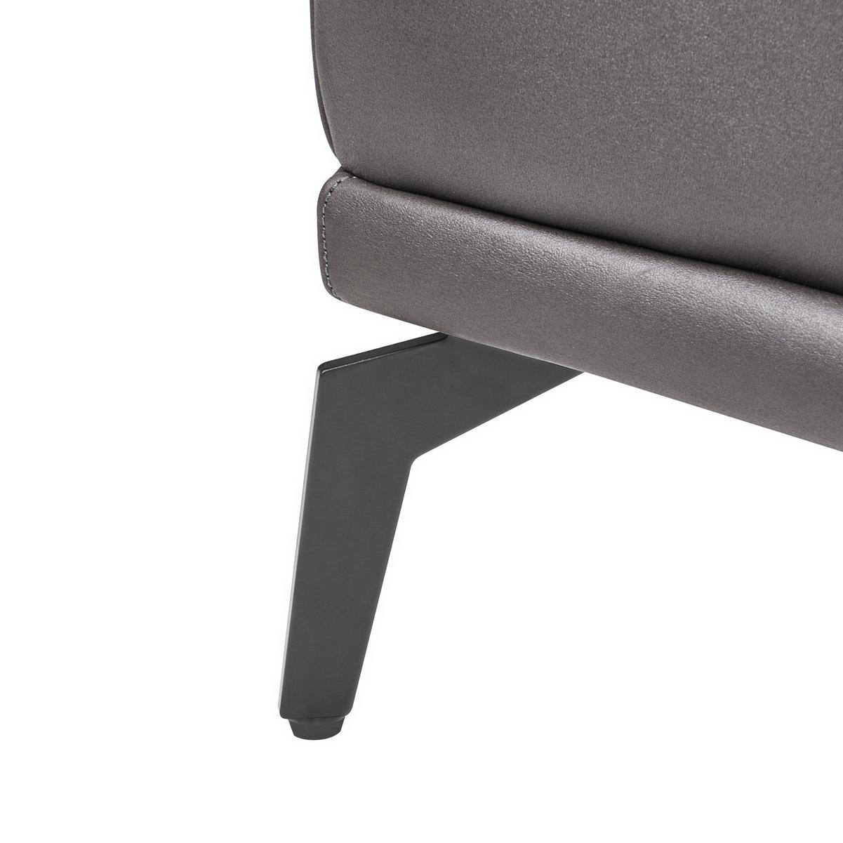 SESSEL Stoff Schwarz Vejen - Schwarz, Textil (112/91/92cm) - Beliani