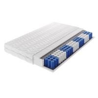 TASCHENFEDERKERNMATRATZE NOCTIVO 180x200, H3, Höhe ca.: 18 cm - Weiß, Textil (180/200cm) - MASSENO